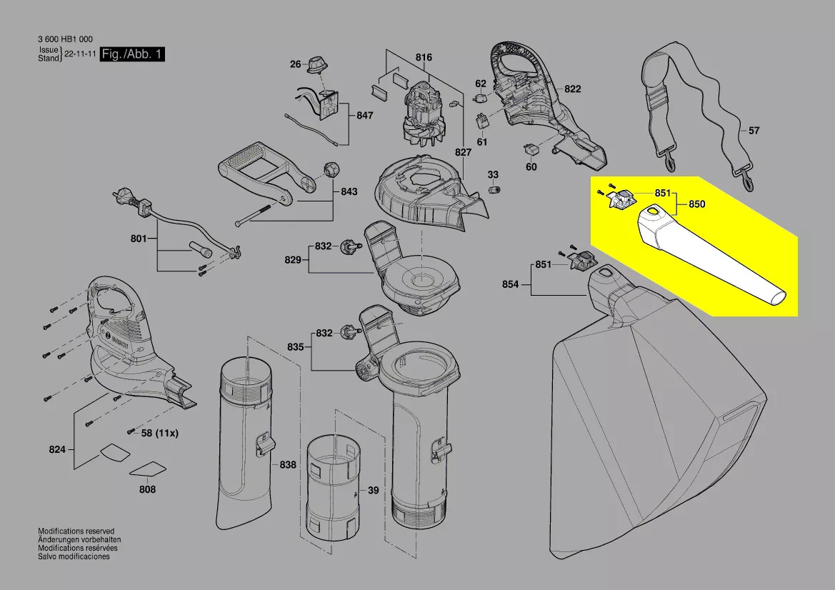 buse UniversalGardenTidy réf. F 016 F05 421 Bosch